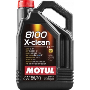 MOTUL 8100 X-CLEAN 5W40 5L