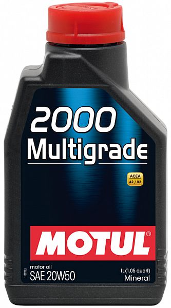 MOTUL 2000 MULTIGRADE 20W50 1L