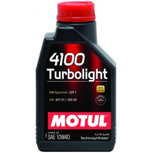 MOTUL 4100 TURBOLIGHT 10W40 1L