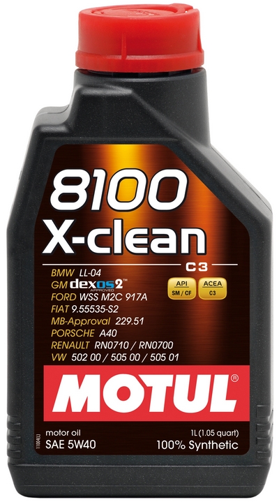 MOTUL 8100 X-CLEAN 5W40 1L