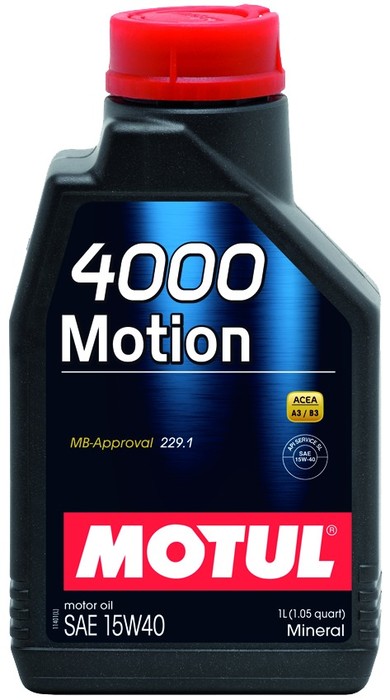 MOTUL 4000 MOTION 15W40 1L