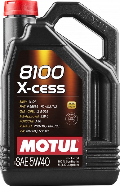 MOTUL 8100 X-CESS 5W40 5L