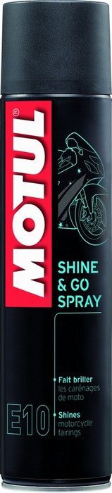 MOTUL E10 SHINE & GO SPRAY 400ML