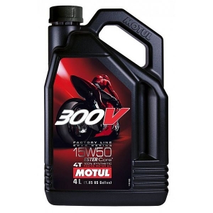 MOTUL 300V FACTORY LINE ROAD RACING 15W50 4L