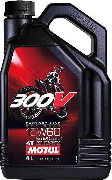 MOTUL 300V FACTORY LINE OFF ROAD RACING 15W60 4L