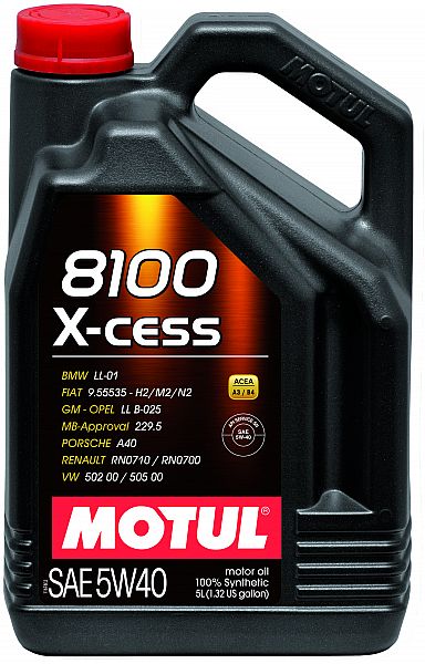 MOTUL 8100 X-CESS 5W40 4L