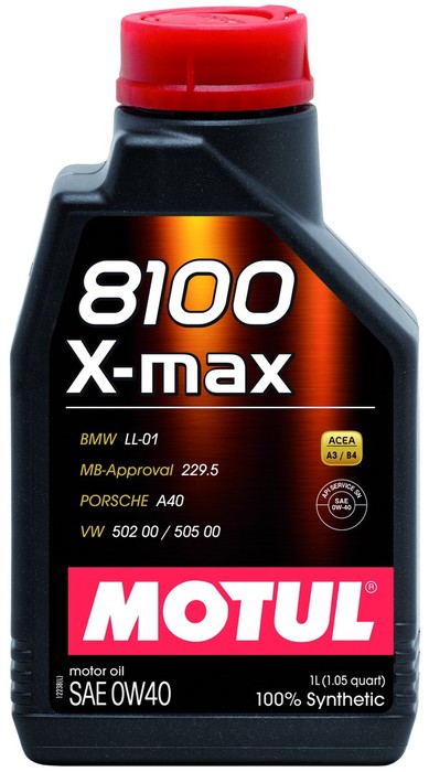 MOTUL 8100 X-MAX 0W40 1L