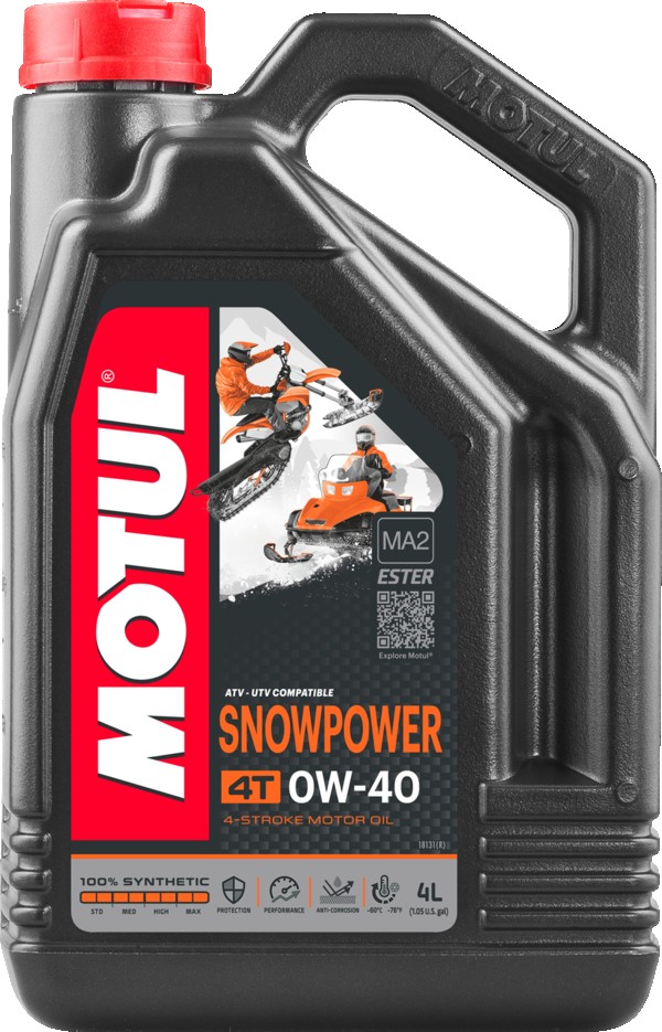 MOTUL SNOWPOWER 4T 0W40 4L