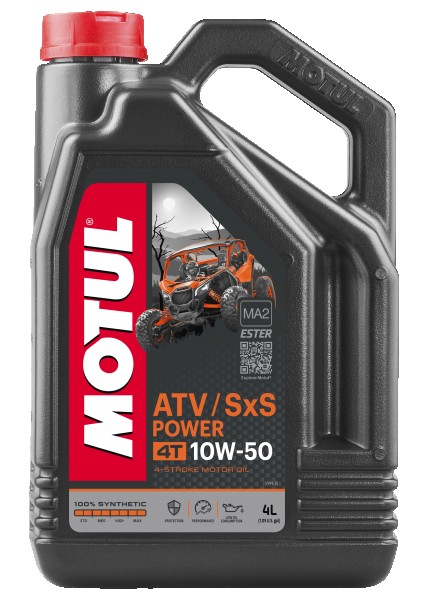 MOTUL ATV-SXS 10W50 4T 4L 100% SÜNT.