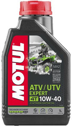 MOTUL ATV-UTV EXPERT 10W40 4T 1L POOLSÜNT.