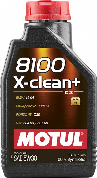 MOTUL 8100 X-CLEAN+ 5W30 1L