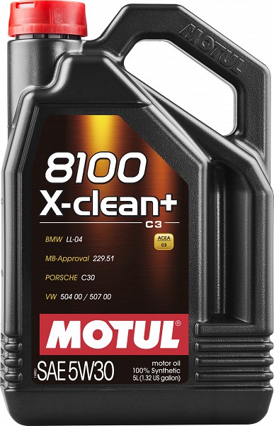 MOTUL 8100 X-CLEAN+ 5W30 5L