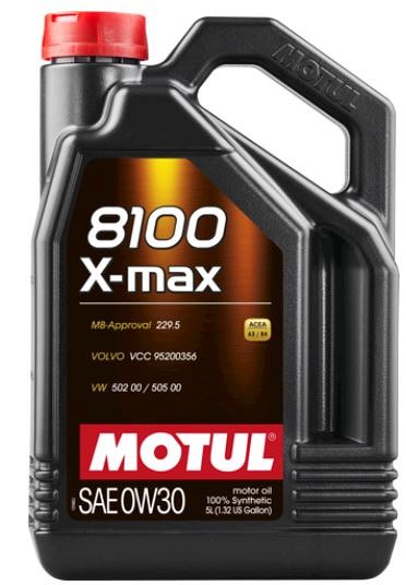 MOTUL 8100 X-MAX 0W30 5L