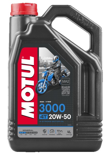 MOTUL 3000 20W50 4T 4L