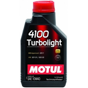 MOTUL 4100 TURBOLIGHT 10W40 A3 / B4 1L