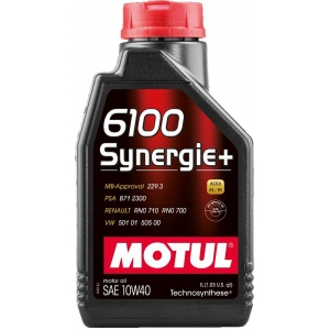MOTUL 6100 SYNERGIE+ 10W40 A3 / B4 1L