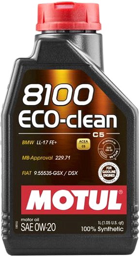 MOTUL 8100 ECO-CLEAN 0W20 1L