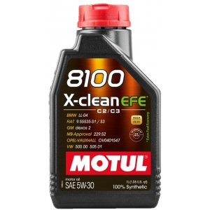 MOTUL 8100 X-CLEAN EFE 5W30 C2 / C3 1L