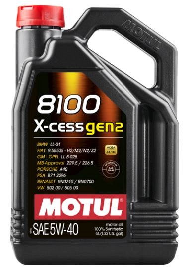 MOTUL 8100 X-CESS GEN2 5W40 5L