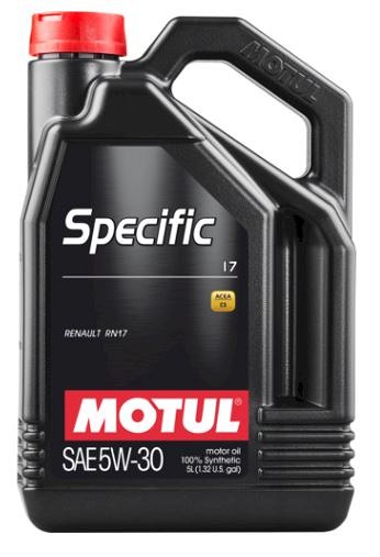 MOTUL SPECIFIC RN17 5W30 5L