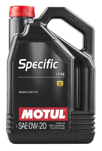 MOTUL SPECIFIC 17FE 0W20 5L