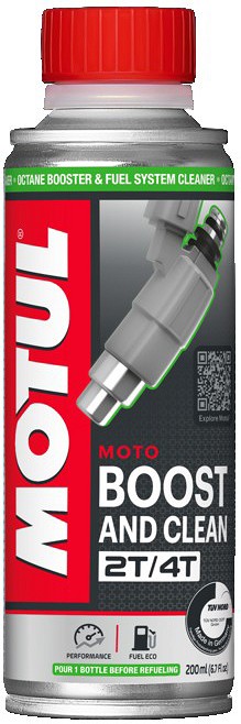 MOTUL BOOST AND CLEAN MOTO 200ML