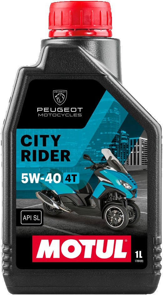 MOTUL CITY RIDER 4T 5W40 PEUGEOT 1L