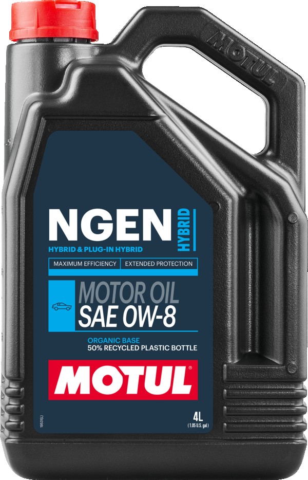 MOTUL NGEN HYBRID 0W8 4L