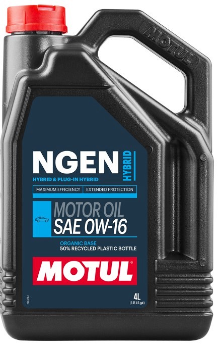 MOTUL NGEN HYBRID 0W16 4L