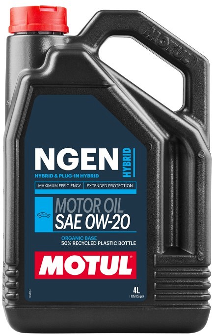 MOTUL NGEN HYBRID 0W20 4L