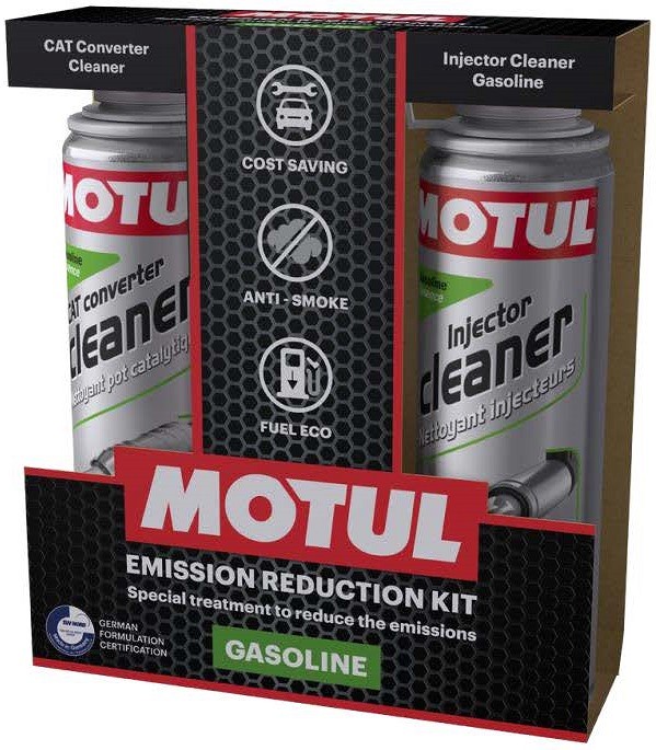 MOTUL EMISSION REDUCTION KIT (BENSIIN) 2X300ML (B2C)