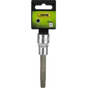 M12 XZN / 12-TÄHIK PIKK PADRUNOTSIK 1 / 2". SATIN CR-VAN. RIPUTIGA JBM