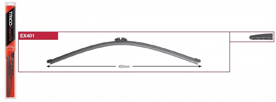 TRICO EXACTFIT TAGUMINE VOLVO C30. OPEL VECTRA C