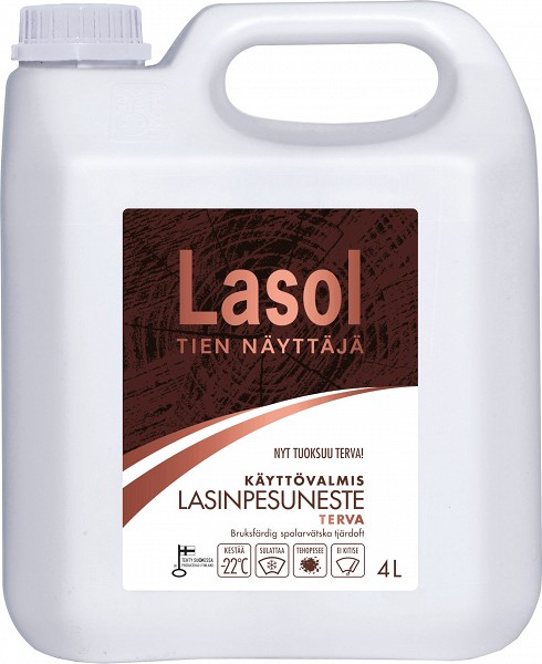 LASOL "TERVA" MÄNNITÕRVA LÕHNALINE TALVINE KLAASIPESUVEDELIK -22C. 4L LASOL