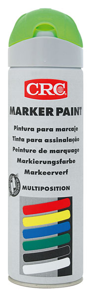 CRC MARKER PAINT FLUO MÄRKEVÄRV ROHELINE 500ML / AE