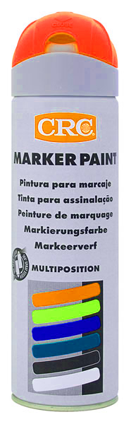 CRC MARKER PAINT FLUO MÄRKEVÄRV ORANZ 500ML / AE