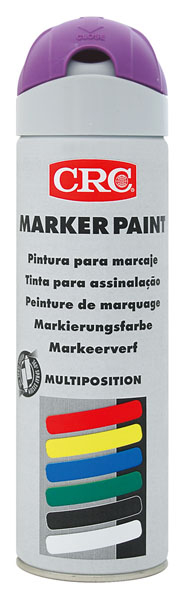 CRC MARKER PAINT FLUO MÄRKEVÄRV LILLA 500ML / AE