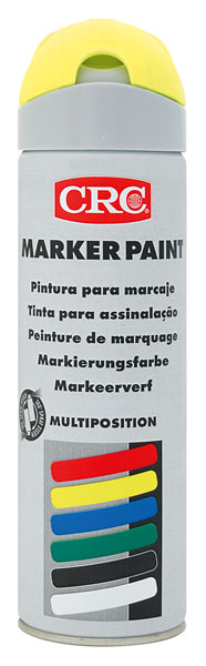 CRC MARKER PAINT FLUO MÄRKEVÄRV KOLLANE 500ML / AE