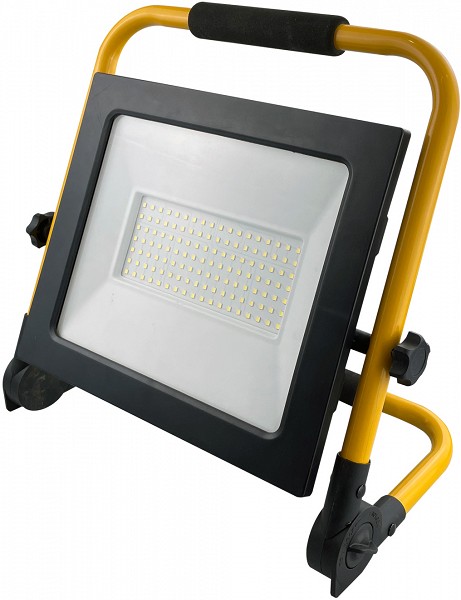 230V PROZEKTOR KÄSISTATIIVIL LED 100W 8150LM 4000K IP65 KOBI