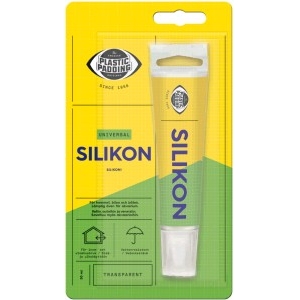 PLASTIC PADDING SILIKON TIHENDUSSILIKOON LÄBIPAISTEV 50ML