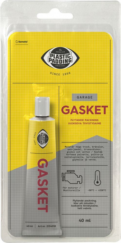 PLASTIC PADDING GASKET SILIKONI SILIKOONHERMEETIK 40ML