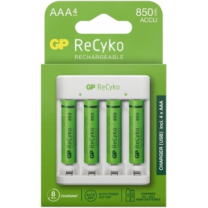GP AKUPATAREI LAADIJA AA / AAA+4XAAA 850MAH