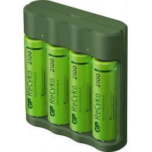 GP AKUPATAREI LAADIJA AA / AAA+4XAA 2100MAH