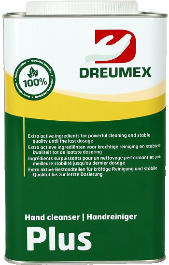 DREUMEX PLUS KÄTEPUHASTUSPASTA KOLLANE 4.5L