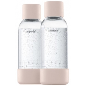 MYSODA PUDEL 0.5L 2TK KOMPLEKTIS (ROOSA)