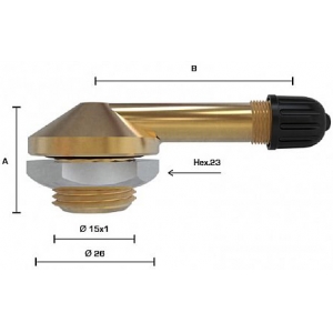 TL-VENTIIL VEOAUTO / HAAGIS V3-12-1 (MICH.1294) NURK 90. AVA=15.7. L=25+40