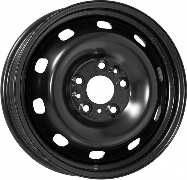 KFZ 6011 6.0X16. 5X118 / 68 (71.1) PLEKKVELG (SW) (B) (FIA / CIT / PEU) KG1100