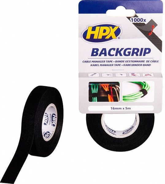 3D TEIP POLÜPROPÜLEEN 16MM. 5M BACKGRIP HPX