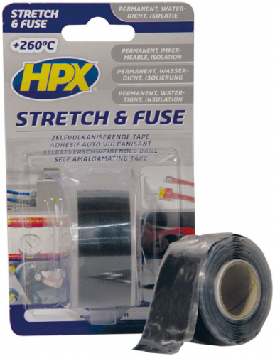 STRETCH&FUSE VULKANISEERUV TEIP 25MM / 3M MUST HPX