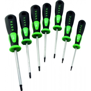 7-OS. AVAGA TORX KRUVITSATE KOMPLEKT TH10-TH40 VATA